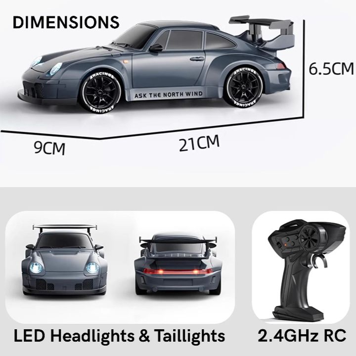 Pro Drift Kit - Porsche 911 GT2 RS